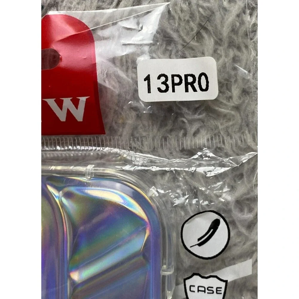 iPhone 13 Pro Case Clear Iridescent 6.1